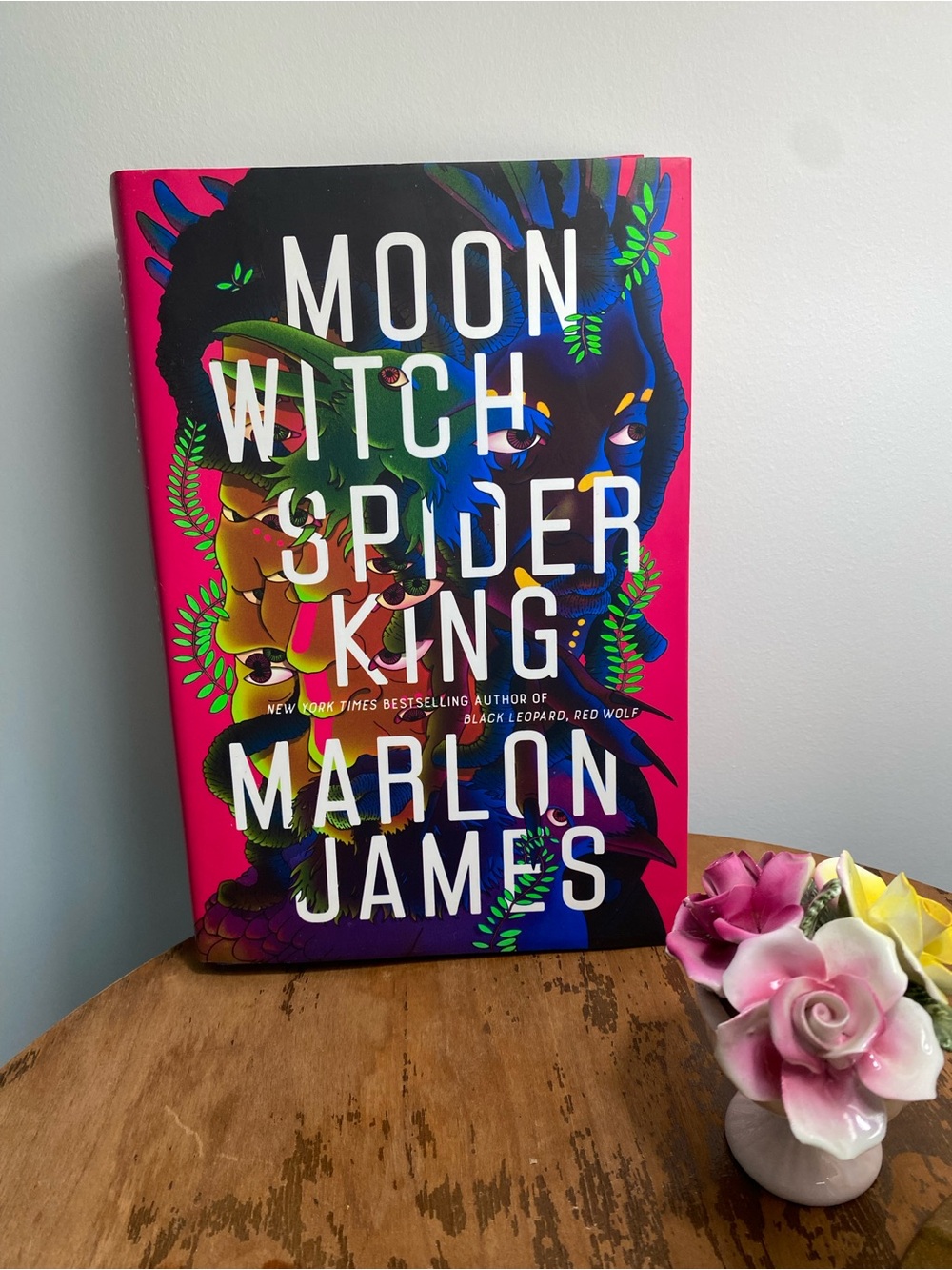 Like new Moon Witch Spider King by Marlon James - Bright Multicolor Hardcover